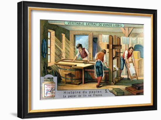 History of Paper: 5, C1900-null-Framed Giclee Print