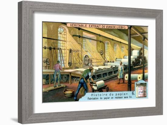 History of Paper: 6, C1900-null-Framed Giclee Print