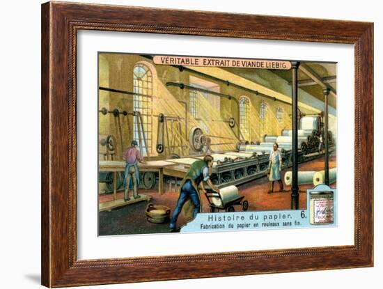 History of Paper: 6, C1900-null-Framed Giclee Print