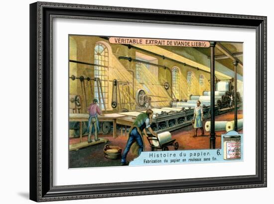 History of Paper: 6, C1900-null-Framed Giclee Print