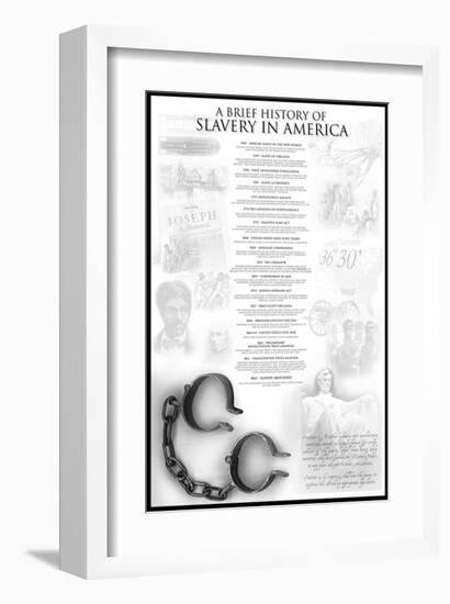 History of Slavery in America-null-Framed Premium Giclee Print