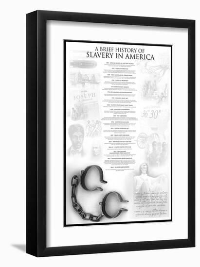 History of Slavery in America-null-Framed Art Print