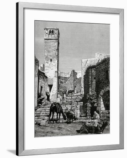 History of Tunisia. 19Th Century. El Kef.-Tarker-Framed Giclee Print