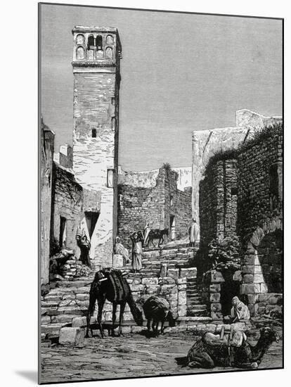 History of Tunisia. 19Th Century. El Kef.-Tarker-Mounted Giclee Print