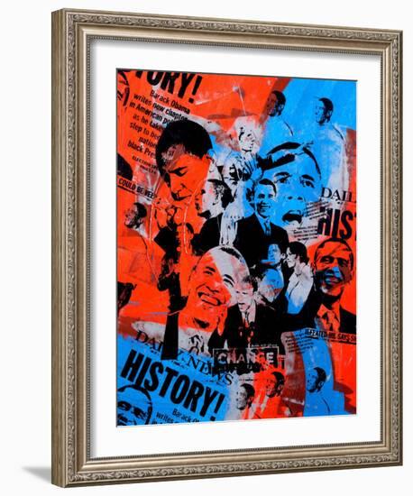 History!-Bobby Hill-Framed Art Print