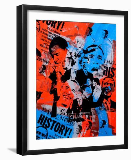 History!-Bobby Hill-Framed Art Print