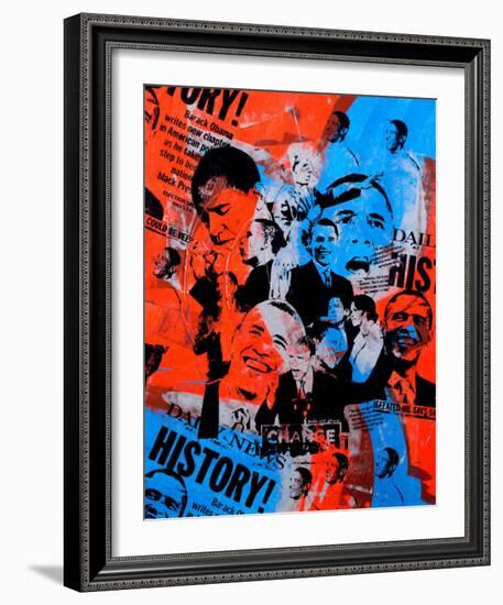 History!-Bobby Hill-Framed Art Print