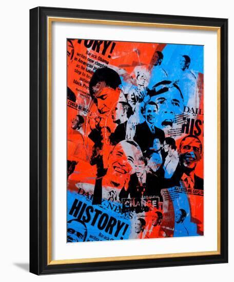 History!-Bobby Hill-Framed Art Print