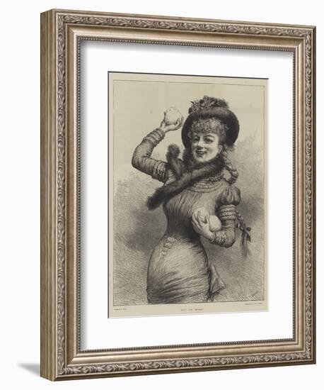 Hit or Miss?-null-Framed Giclee Print