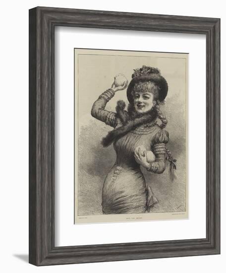 Hit or Miss?-null-Framed Giclee Print