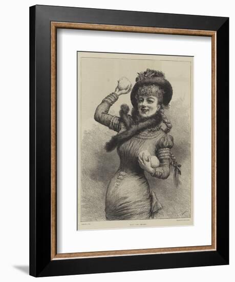 Hit or Miss?-null-Framed Giclee Print