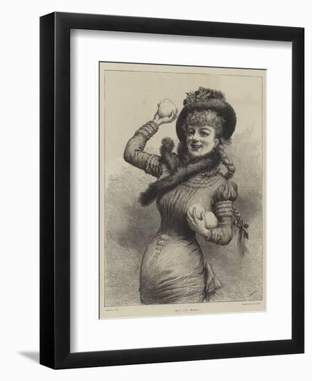 Hit or Miss?-null-Framed Giclee Print