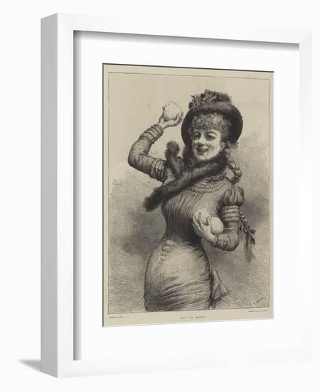 Hit or Miss?-null-Framed Giclee Print