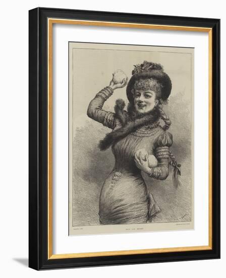 Hit or Miss?-null-Framed Giclee Print