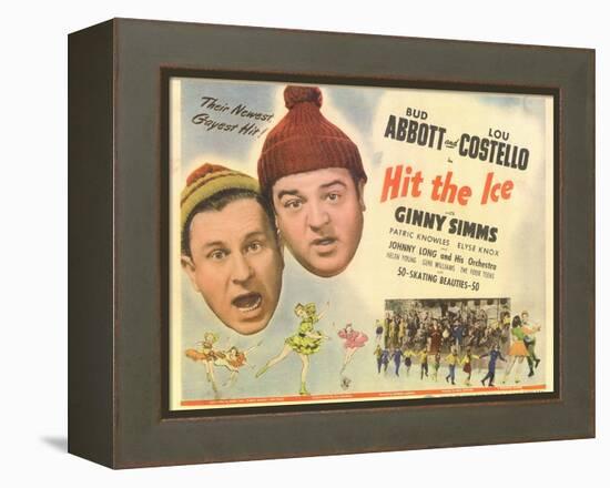 Hit the Ice, 1943-null-Framed Stretched Canvas