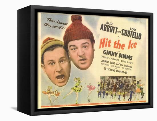 Hit the Ice, 1943-null-Framed Stretched Canvas