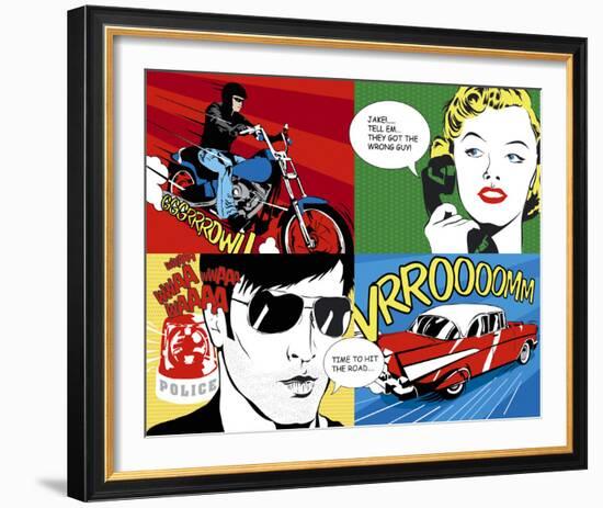 Hit The Road-Tom Frazier-Framed Giclee Print