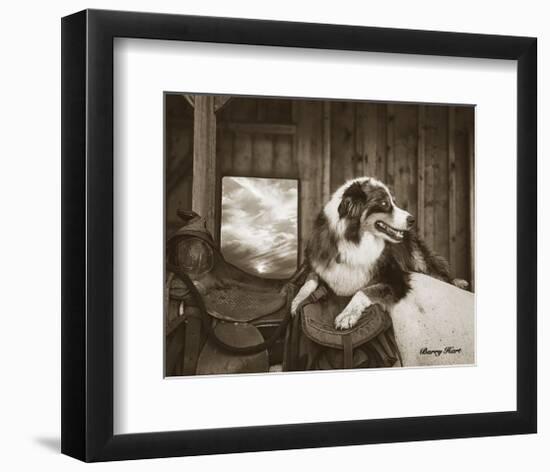 Hitchhiker-Barry Hart-Framed Art Print