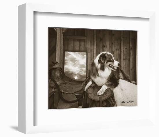 Hitchhiker-Barry Hart-Framed Art Print