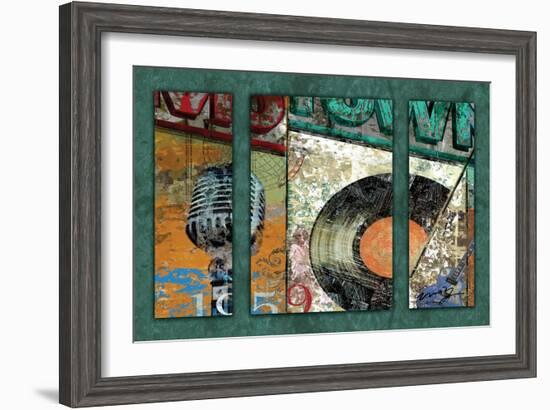 Hits Town 1959-Eric Yang-Framed Art Print