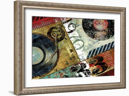 Hits Town 1970-Eric Yang-Framed Art Print