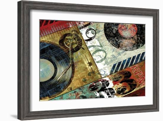 Hits Town 1970-Eric Yang-Framed Art Print