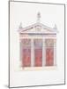 Hittdorff's View of the National Circus Portico-Jakob Ignaz Hittorff-Mounted Art Print