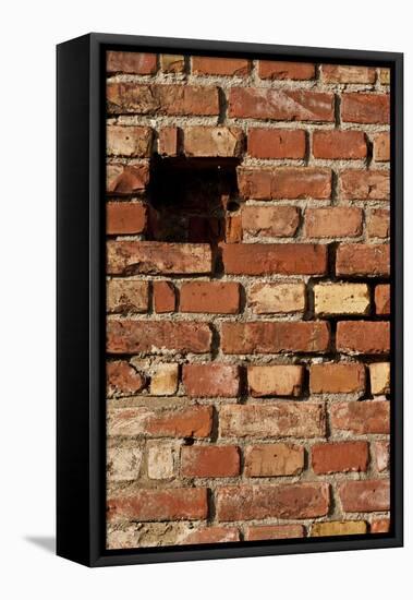 Hitting the Wall II-K.B. White-Framed Premier Image Canvas