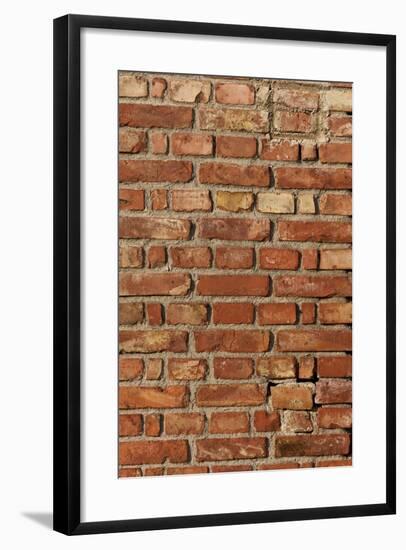 Hitting the Wall-K.B. White-Framed Photographic Print