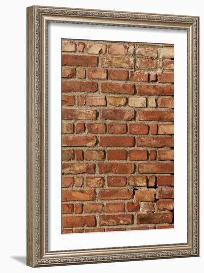 Hitting the Wall-K.B. White-Framed Photographic Print