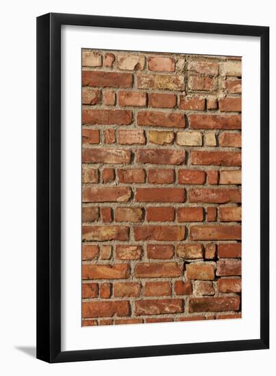 Hitting the Wall-K.B. White-Framed Photographic Print