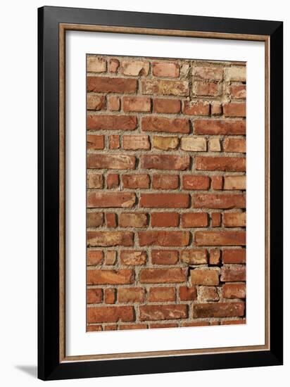 Hitting the Wall-K.B. White-Framed Photographic Print