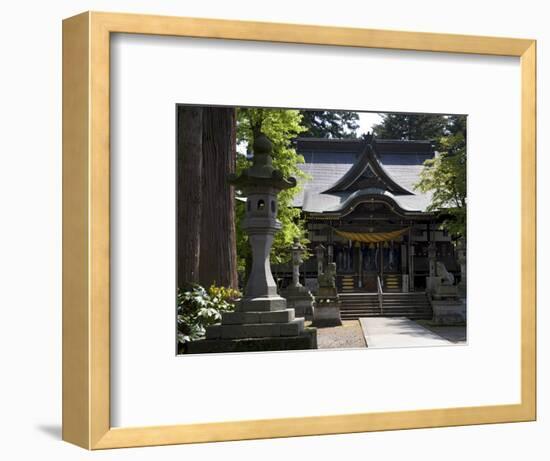 Hiyoshi Shinto Shrine in Echizen-Ono Town, Fukui Prefecture, Japan-null-Framed Photographic Print