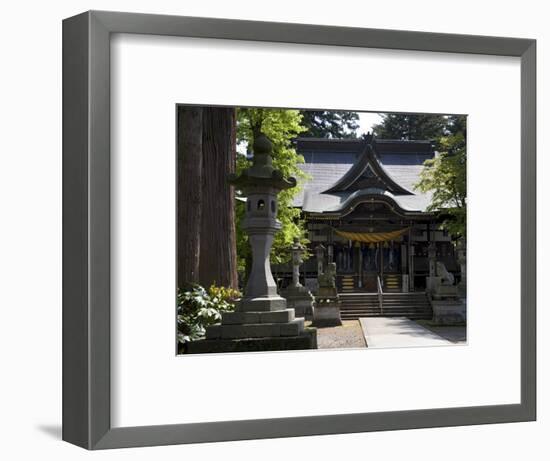 Hiyoshi Shinto Shrine in Echizen-Ono Town, Fukui Prefecture, Japan-null-Framed Photographic Print