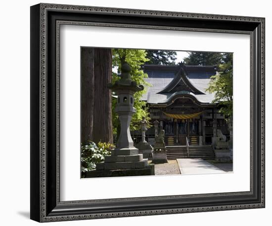 Hiyoshi Shinto Shrine in Echizen-Ono Town, Fukui Prefecture, Japan-null-Framed Photographic Print