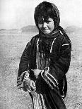 Bedouin Girl in the Syrian Desert, 1936-HJ Shepstone-Giclee Print