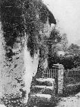 A Cottage with an Ancient 'Upping Stock, Cockington, Devon, 1924-1926-HJ Smith-Framed Giclee Print