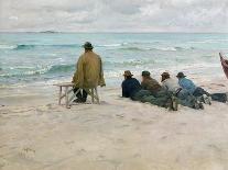 On watch, 1889-Hjalmer Eilif Emanuel Peterssen-Giclee Print