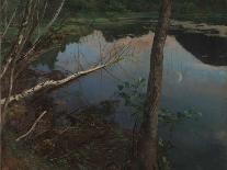 Summer Night, 1886 (Oil on Canvas)-Hjalmer Eilif Emanuel Peterssen-Giclee Print