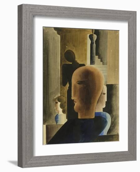 Hk 1926, 1926-Oskar Schlemmer-Framed Giclee Print