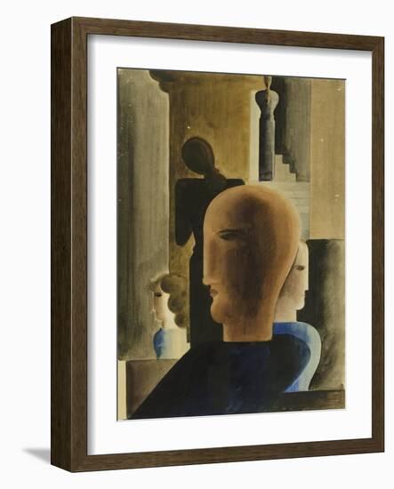 Hk 1926, 1926-Oskar Schlemmer-Framed Giclee Print