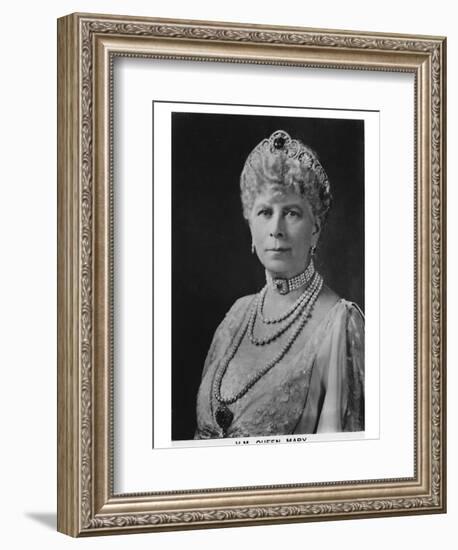 'HM Queen Mary' (1867-1953), 1937-Unknown-Framed Photographic Print