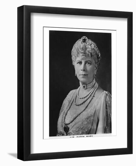 'HM Queen Mary' (1867-1953), 1937-Unknown-Framed Photographic Print