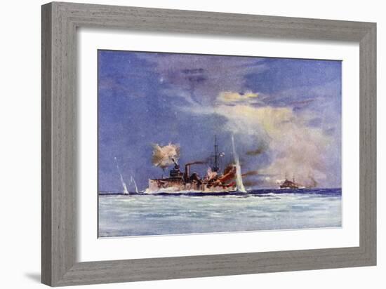 Hmas Sydney-Maurice Randall-Framed Giclee Print