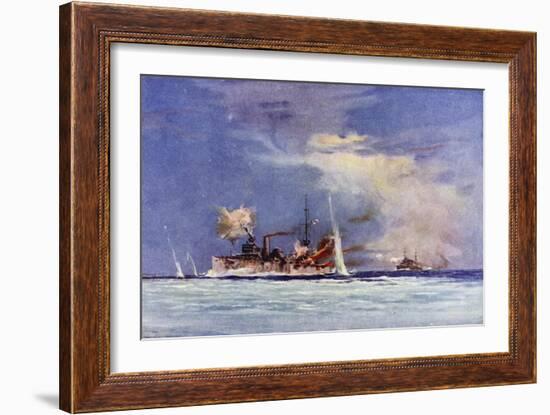 Hmas Sydney-Maurice Randall-Framed Giclee Print