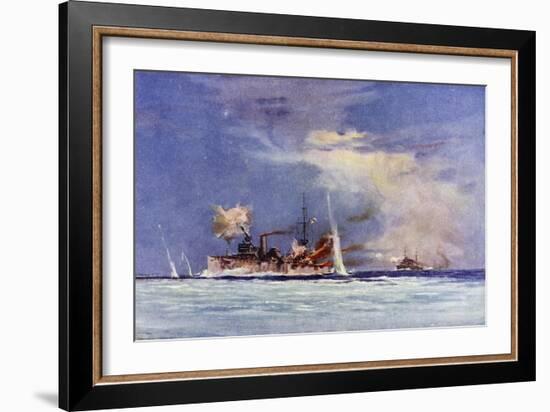 Hmas Sydney-Maurice Randall-Framed Giclee Print