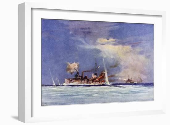 Hmas Sydney-Maurice Randall-Framed Giclee Print