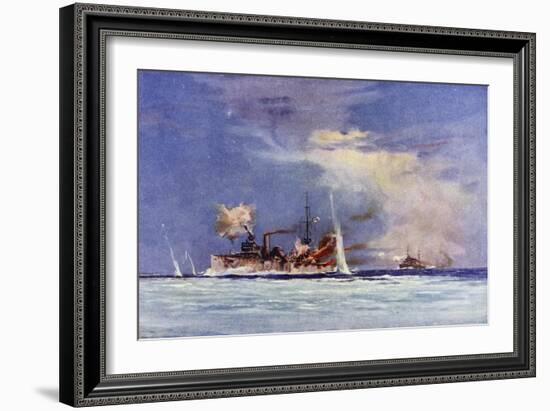 Hmas Sydney-Maurice Randall-Framed Giclee Print