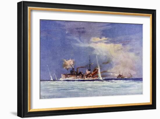 Hmas Sydney-Maurice Randall-Framed Giclee Print