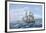 HMS Agamemnon Tolilon, Nelsons Favourite-Roy Cross-Framed Giclee Print